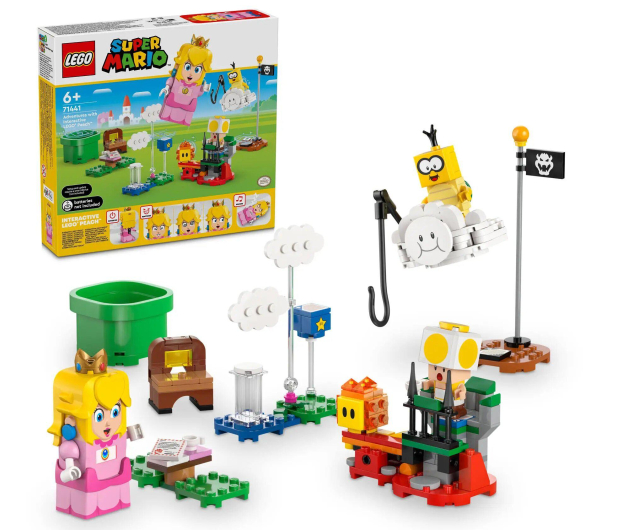 LEGO Super Mario 71441 Przygody z interaktywną figurką LEGO Peach - 1266160 - zdjęcie